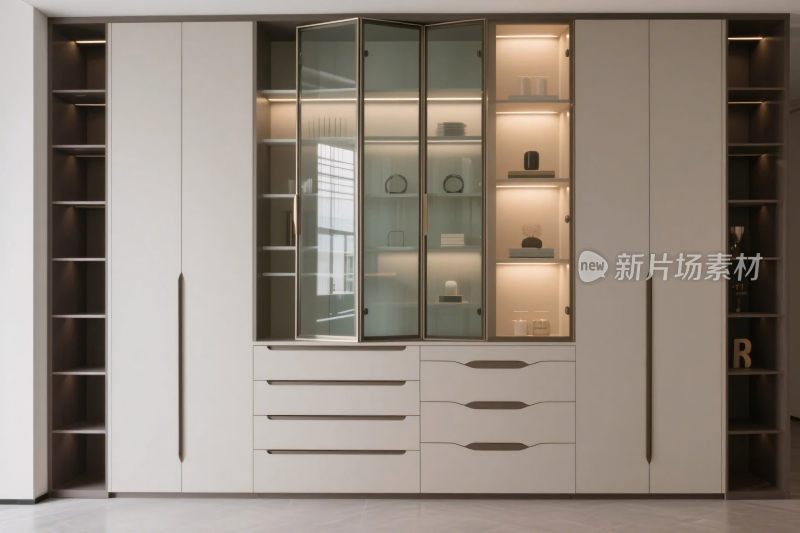 现代收纳柜展示