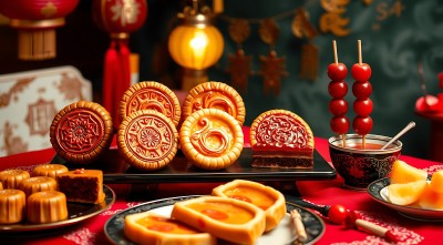 中秋佳节月饼飘香传统美食盛宴 中秋佳节月饼飘香传统美食盛宴