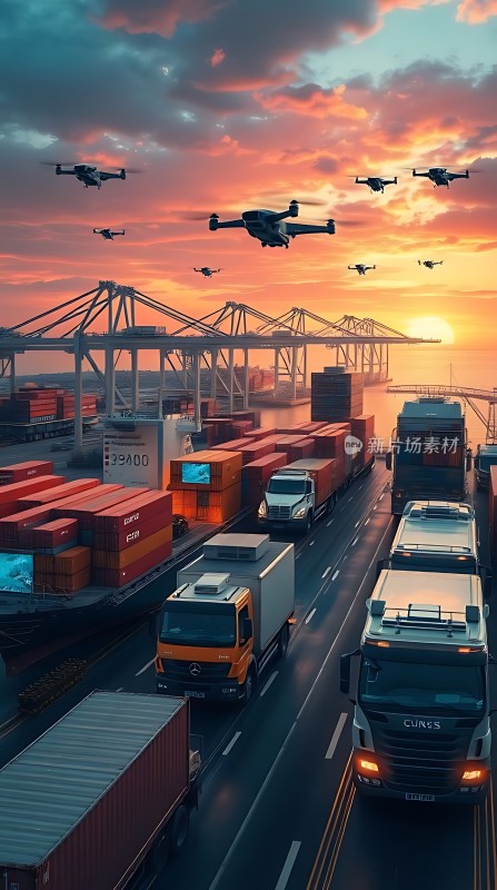 智能物流未来港口运输新篇章