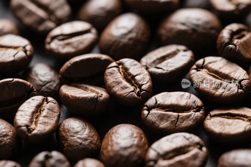 咖啡豆特写画面