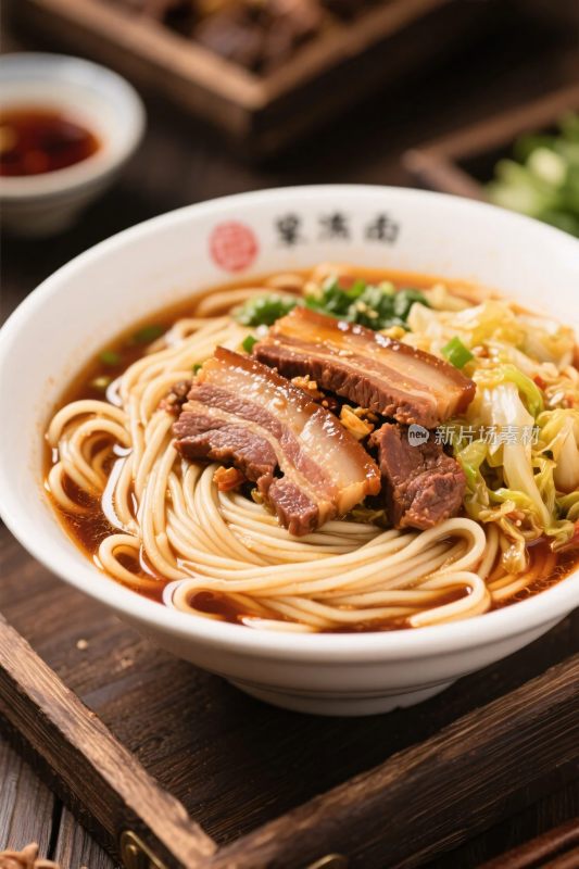 中式面食美食图