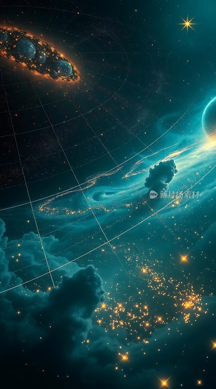 宇宙奇观星云、行星与恒星