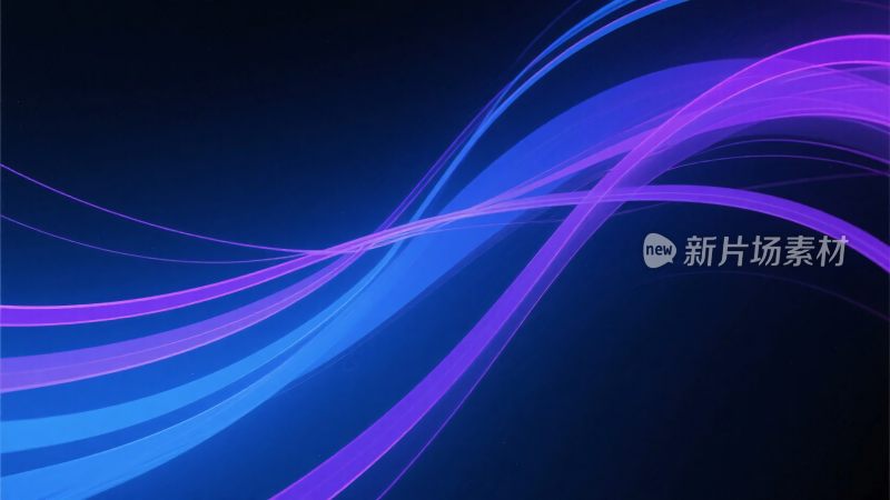 蓝紫色动感线条背景图