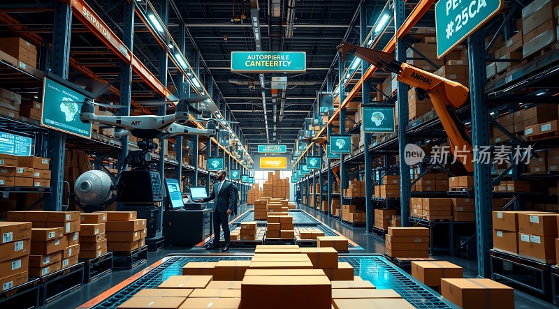 智能仓储高效物流新时代