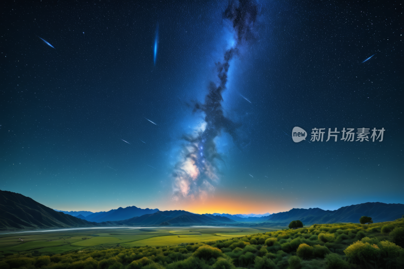 星空一颗明亮的星星和一颗明亮的乳白色背景