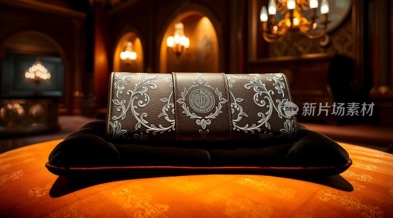 新片场素材  精致皮具展示