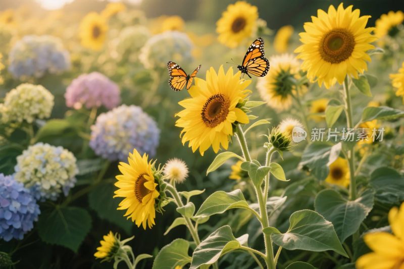 向日葵田园风光