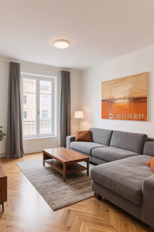 现代简约客厅布置