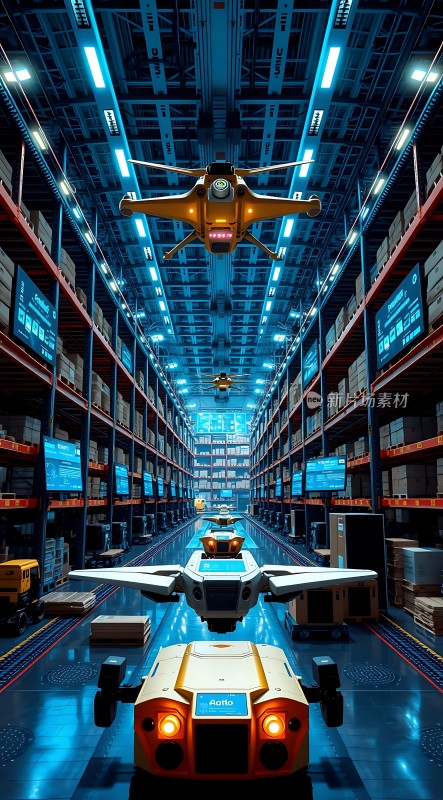 未来仓库智能物流新篇章