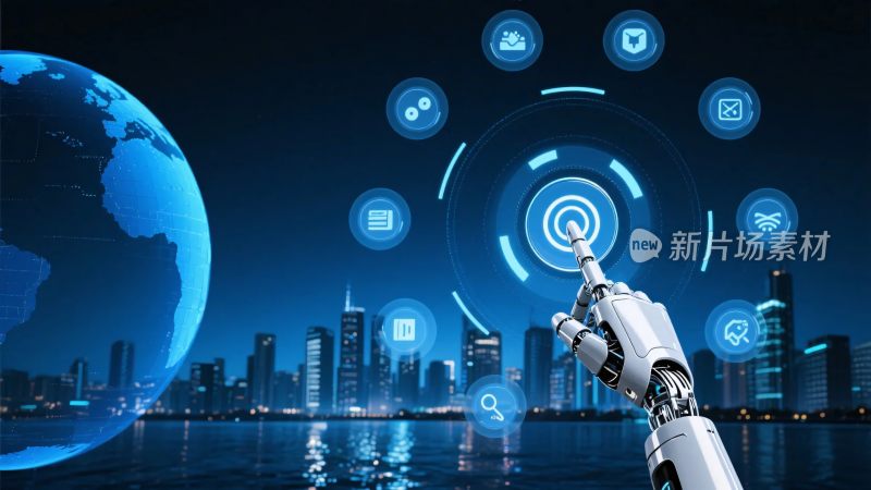 未来科技交互场景