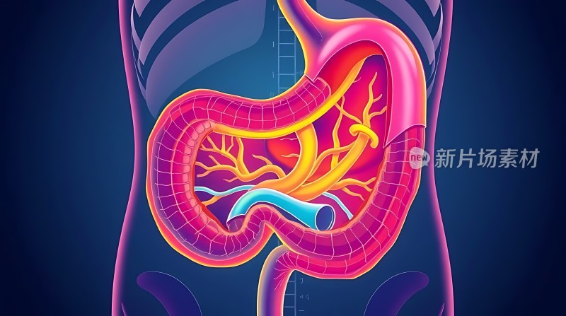 人体内部器官结构图