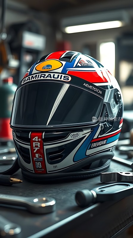 赛车头盔速度与激情的结合