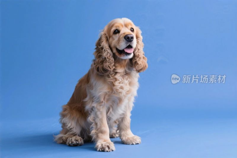 浅棕柯基犬摆拍照片