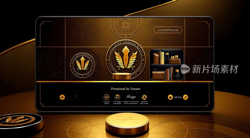 新片场素材 精美界面设计