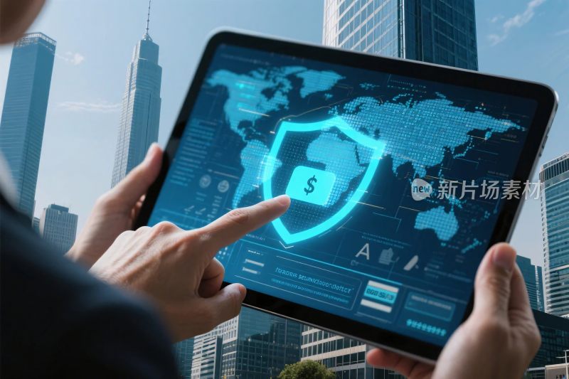数字化安全防护界面