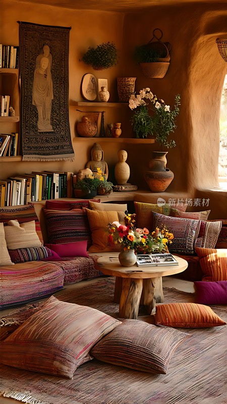 温馨角落舒适阅读时光