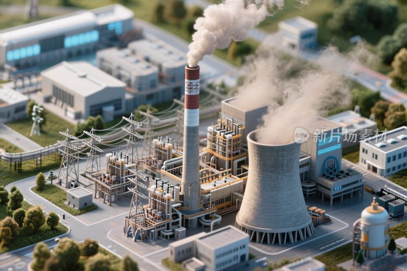 工业设施效果图
