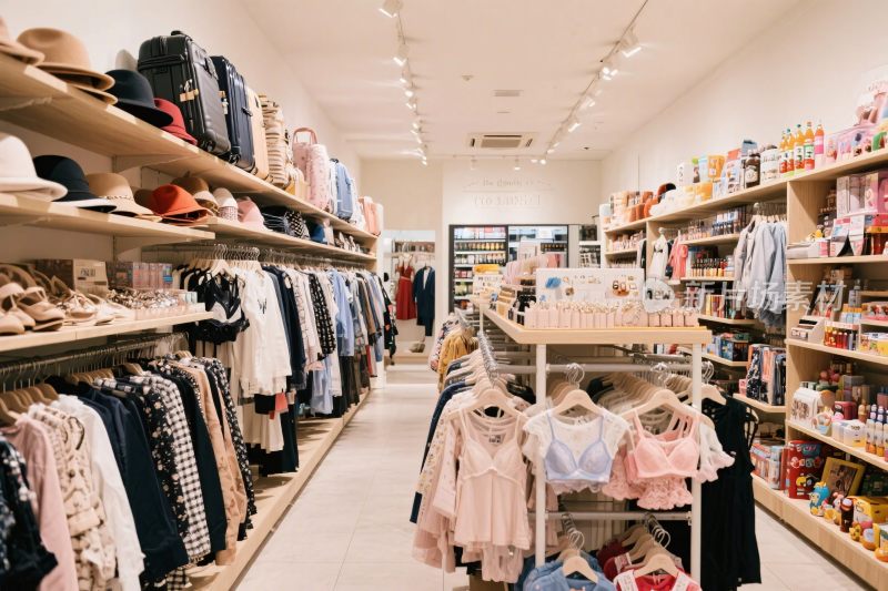 服装店陈列场景