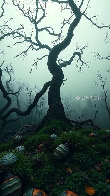 迷雾森林中的神秘树精