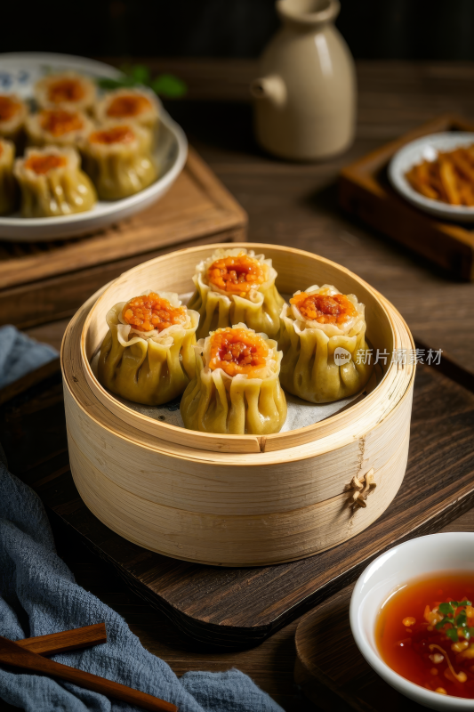 烧麦中国传统经典美食中式家常美味食物