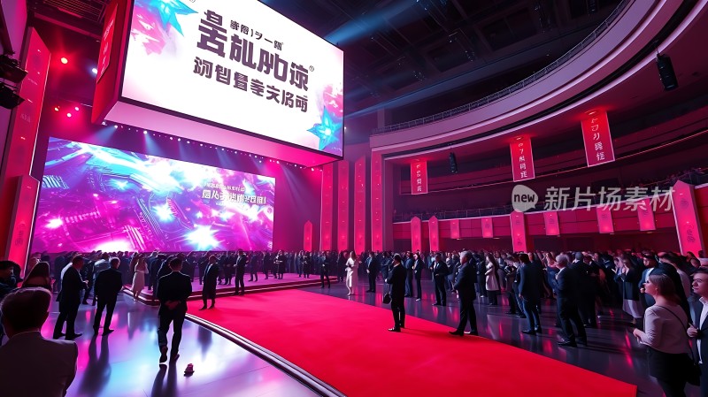 新片场素材年度盛典红毯现场