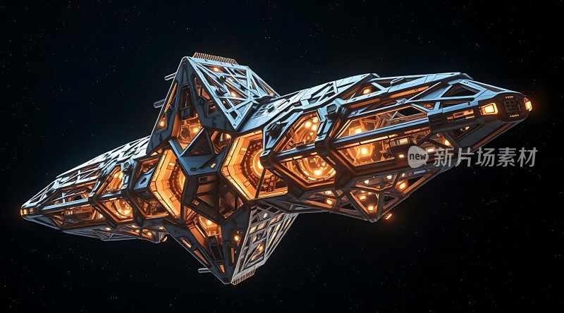 星际飞船探索未知宇宙