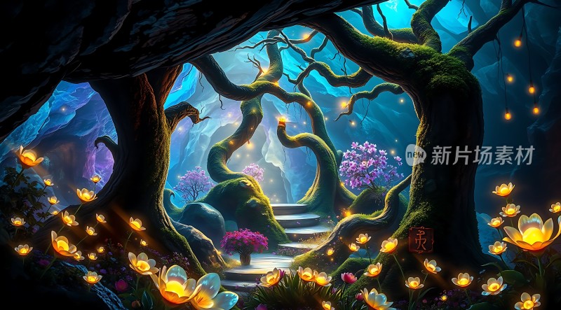 神秘森林秘境之旅