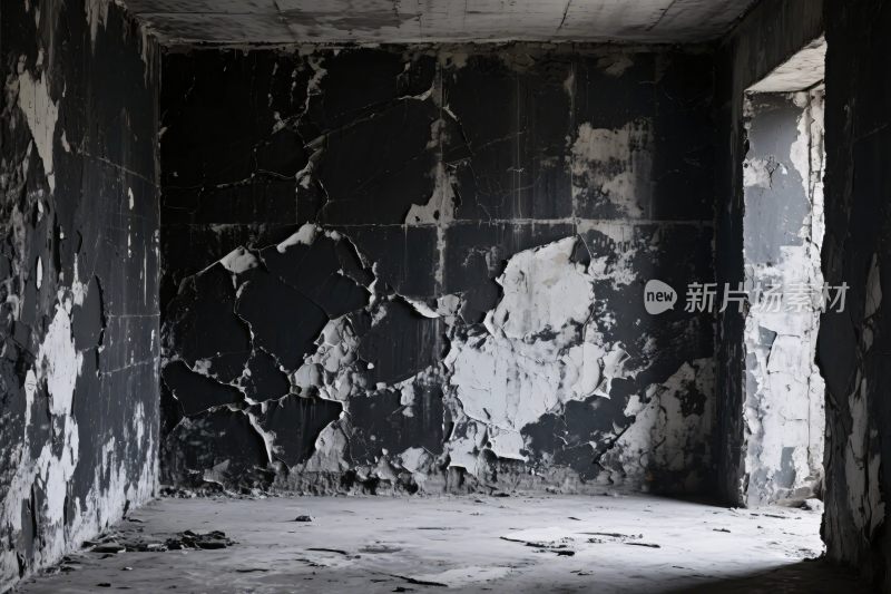 废弃室内场景