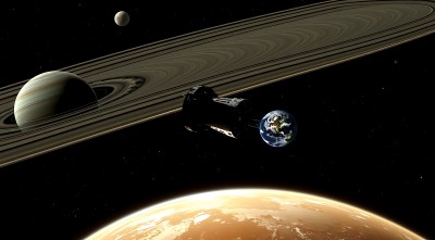 探索未知太空探测器与土星环之旅 探索未知太空探测器与土星环之旅