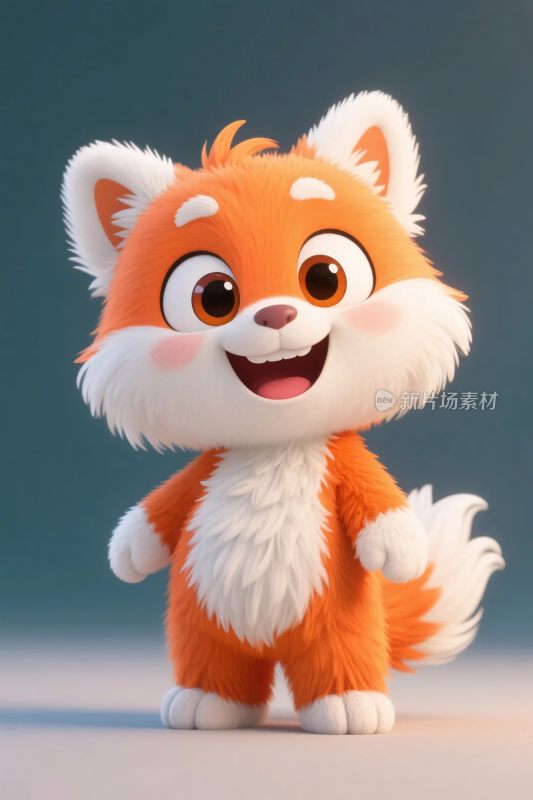 卡通小狐狸形象