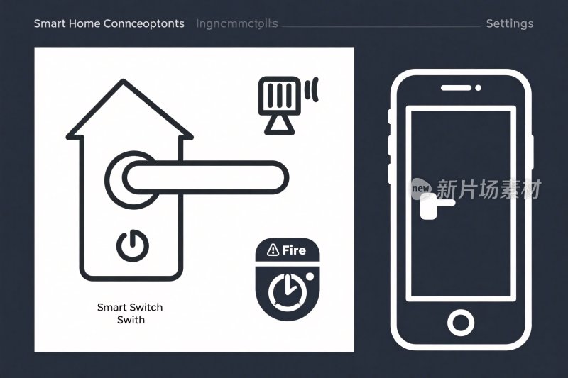 智能家居控制图标
