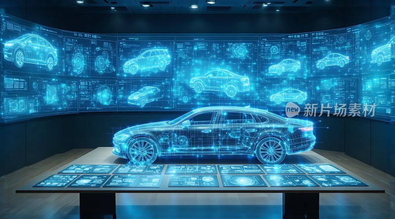 未来汽车科技展示