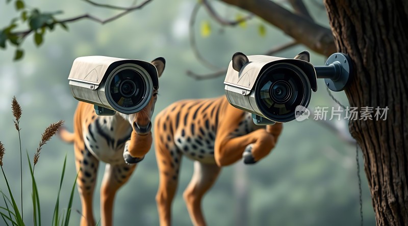 监控下的老虎出没