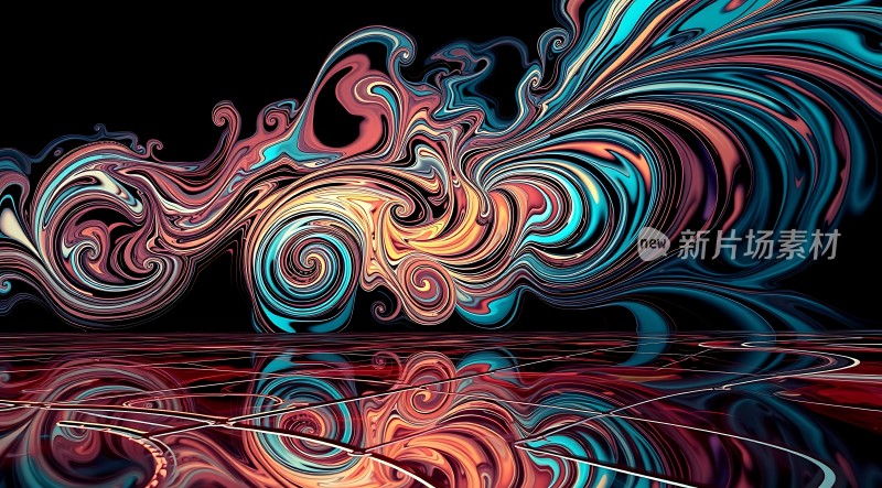 抽象艺术漩涡