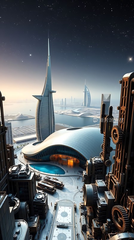 未来之城科技与建筑的交响曲