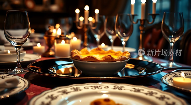 烛光晚餐浪漫时刻