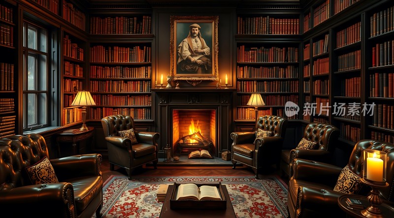 书房里的温暖时光