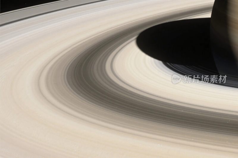 土星环特写画面