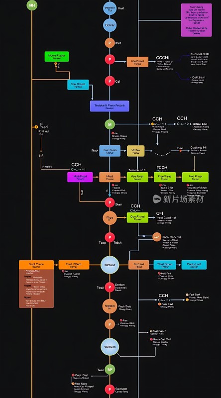 信息图表流程图展示