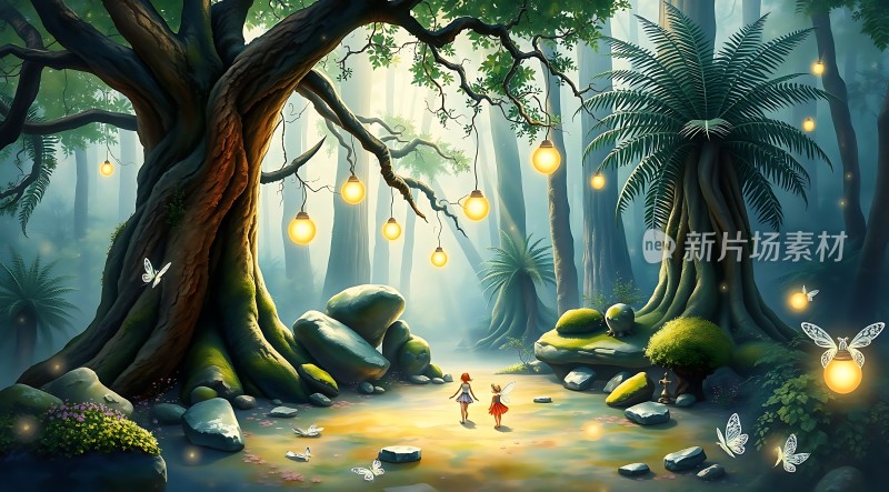 精灵森林秘境探险