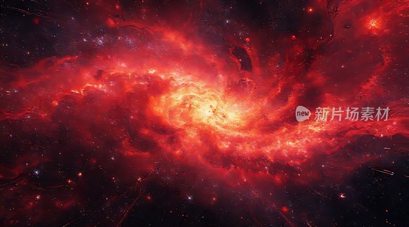 红色星云漩涡