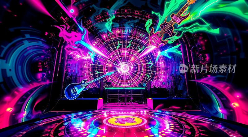 未来科技音乐舞台