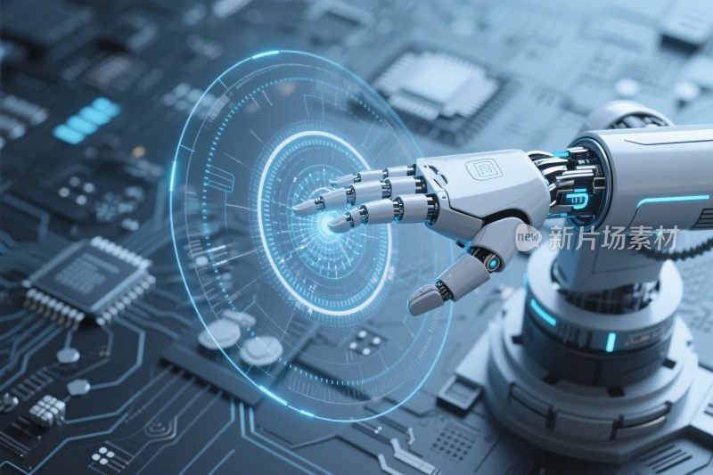 机械臂操作全息界面