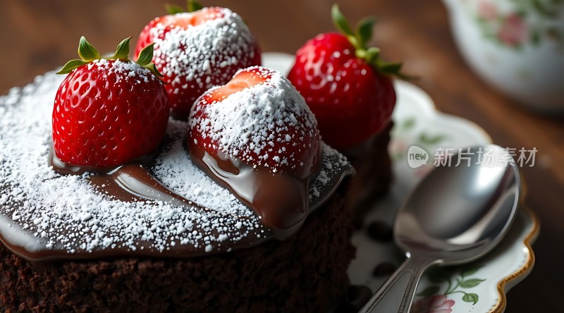 巧克力草莓蛋糕