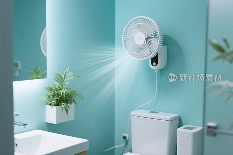 浴室壁挂电风扇场景