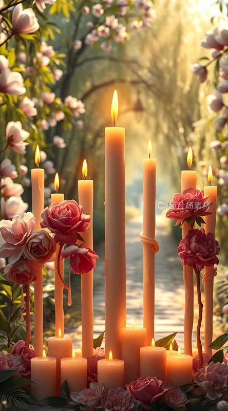 烛光玫瑰