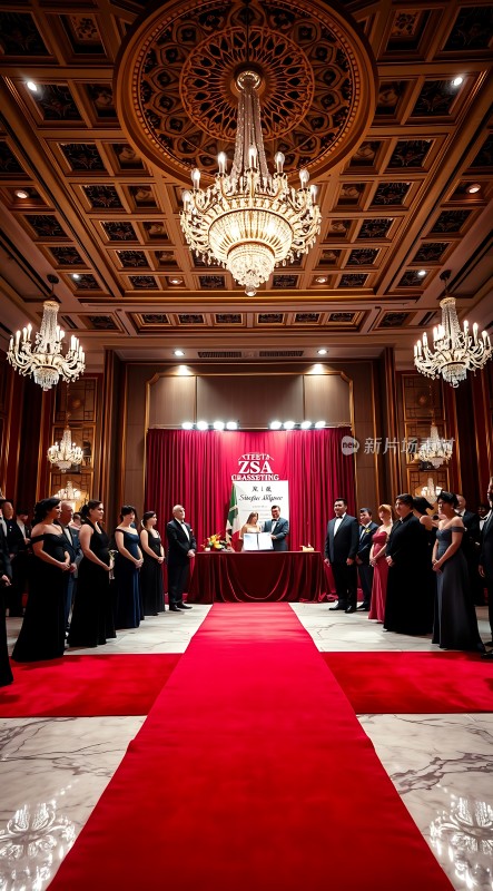 红毯上的华丽盛宴