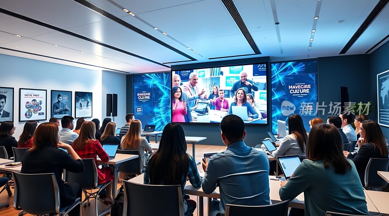 职场培训会议现场