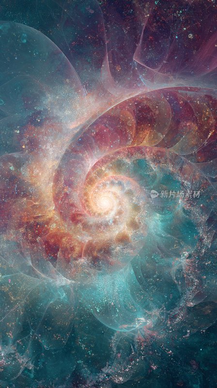 梦幻绚丽的宇宙星云景象
