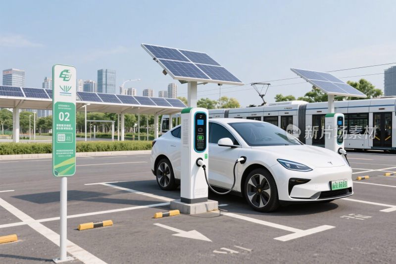 新能源汽车充电场景